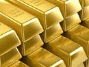 Un tas de lingots d'or scintillants