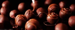 Des bonbons chocolatés