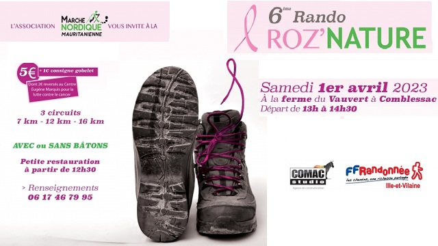 Dix marcheurs à Roz’Nature contre le cancer du sei…